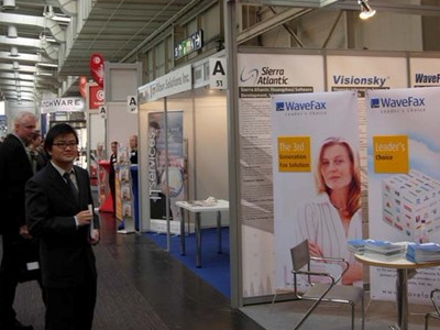 WaveFax在汉诺威CeBIT2008展示传真服务器解决方案